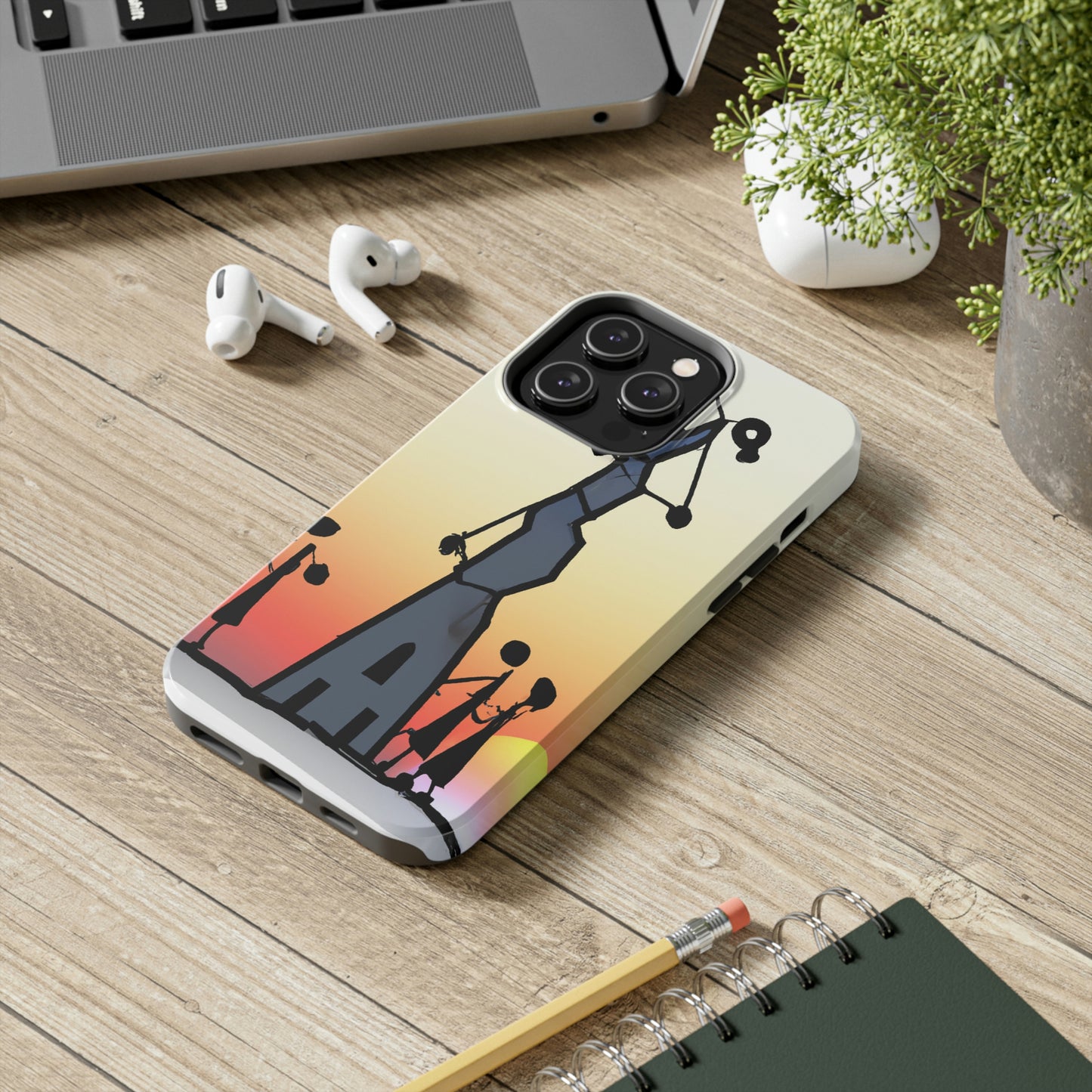 "Forgotten in the Sunset" - The Alien Tough Phone Cases