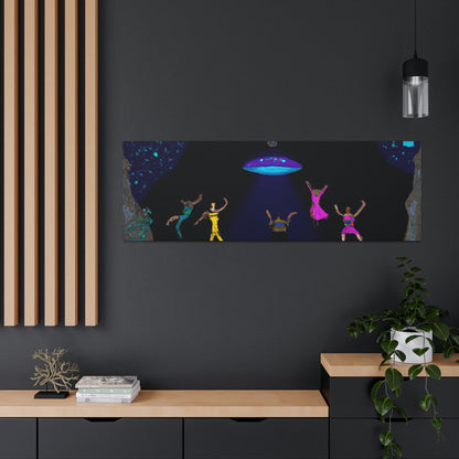 "Una fiesta submarina maravillosa" - The Alien Canva