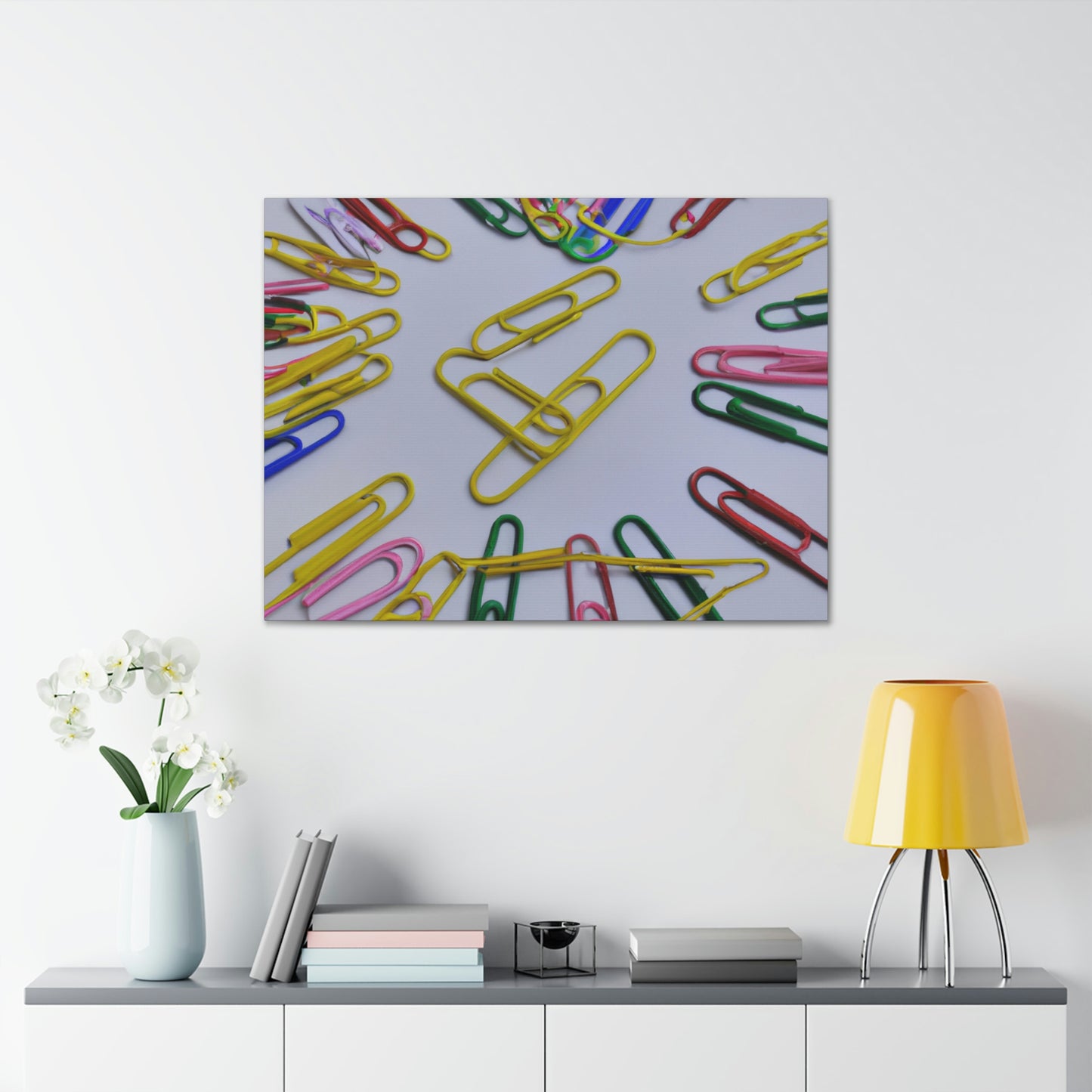 "Symbols of Unity: Everyday Objects Representing Abstraction" - Canvas