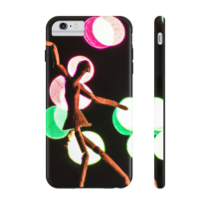 "Dancing in a Starry Shower". - The Alien Tough Phone Cases