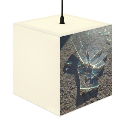 "Glimmer of Broken Glass" - The Alien Light Cube Lamp