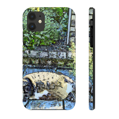 "A Cat's Life of Luxury" - The Alien Tough Phone Cases