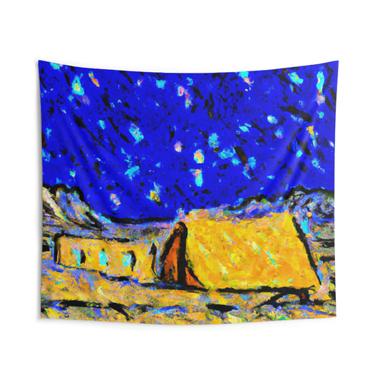 "Arenas Encantadas del Cielo Nocturno" - The Alien Wall Tapestries