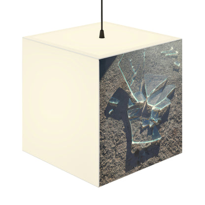 "Glimmer of Broken Glass" - The Alien Light Cube Lamp