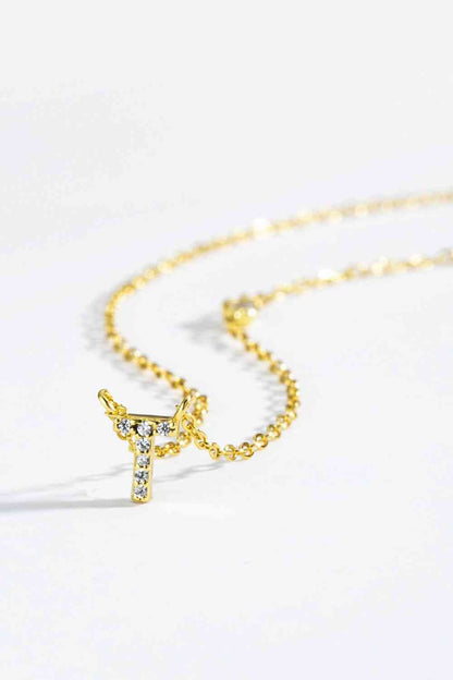 Q To U Zircon 925 Sterling Silver Necklace