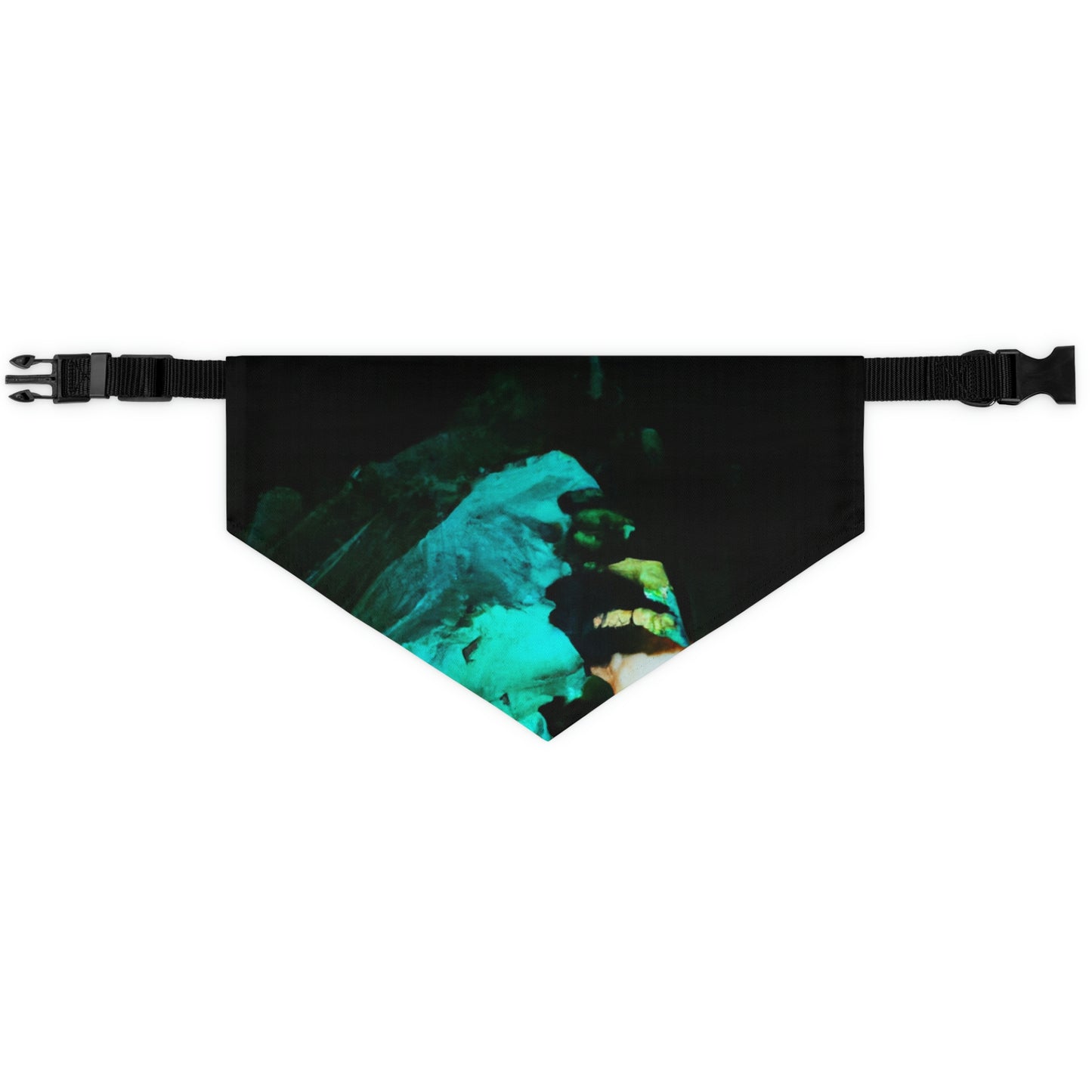 The Gleaming Relic of the Cave - The Alien Pet Bandana Collar