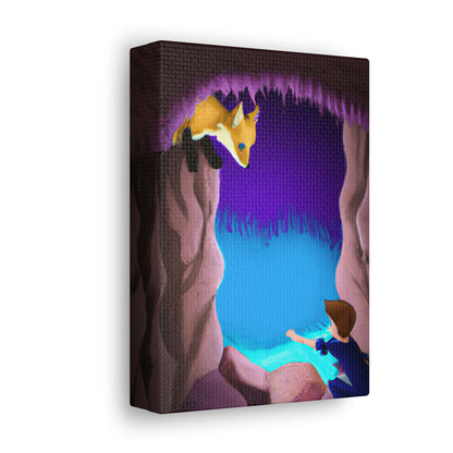 El zorro en la caverna - The Alien Canva