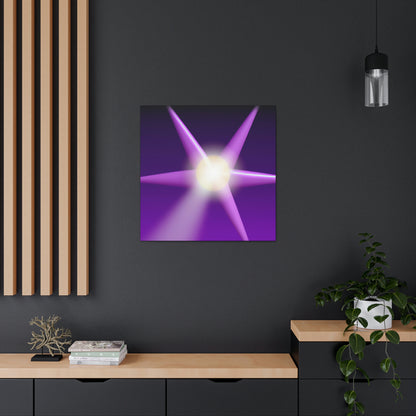 "The Mysterious Purple Star: A Celestial Prodigy" - The Alien Canva