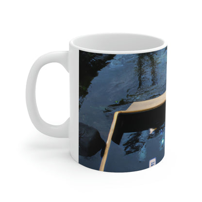 "The Floating Mystery Box" - The Alien Ceramic Mug 11 oz