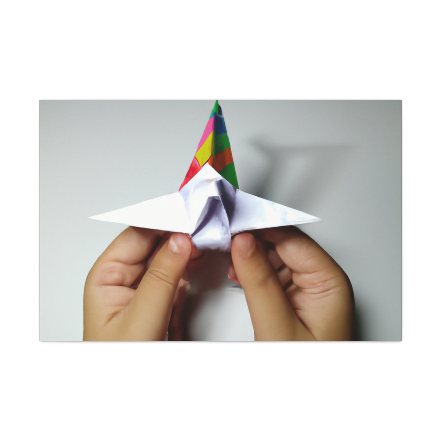 "Creaciones encubiertas: elaborando un mensaje secreto con origami" - The Alien Canva