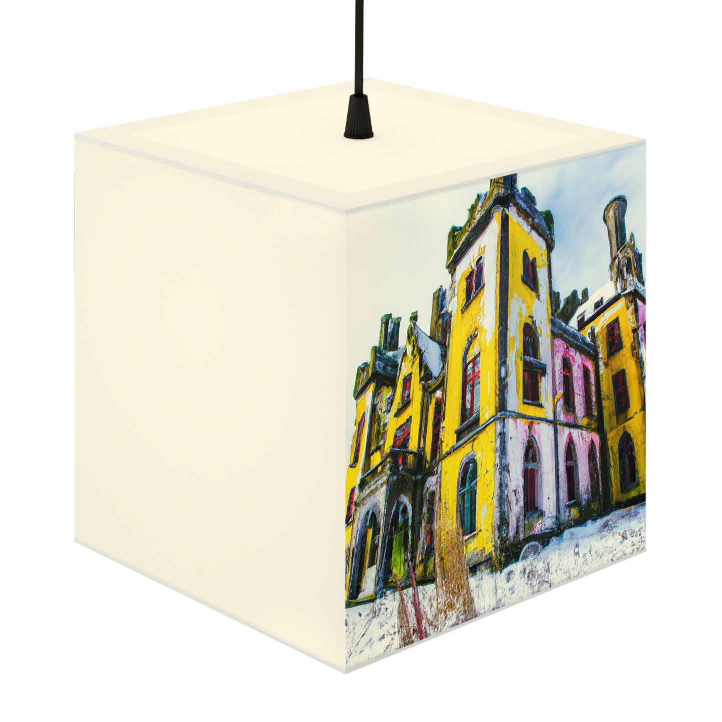 "Castle of Snow and Shadows" - Die Alien Light Cube Lampe