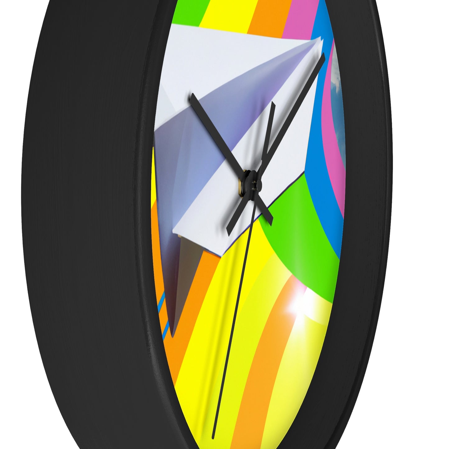 "A Flight of Color" - The Alien Wall Clock