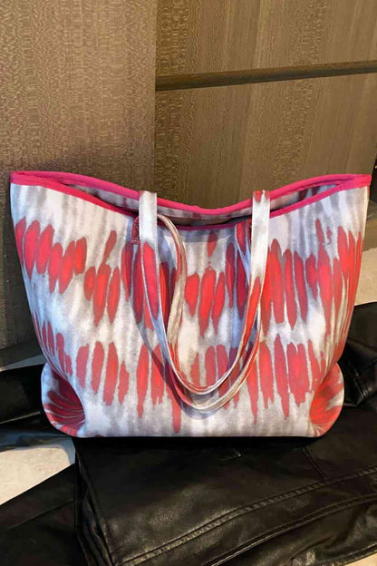 Bolso tote de cuero de PU estampado