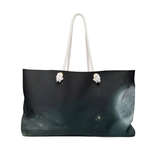 "Luminous Nocturne: A City Lit By Moonlight" - The Alien Weekender Bag