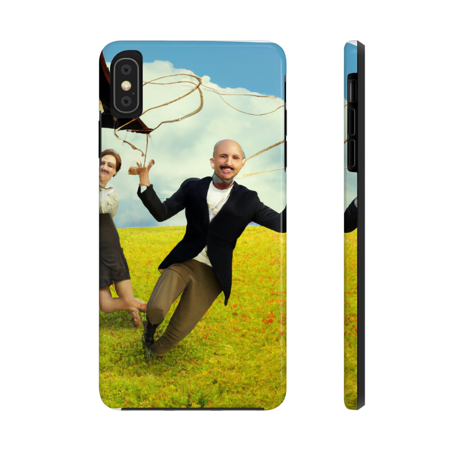 "A Kite Day in the Meadow" - The Alien Tough Phone Cases