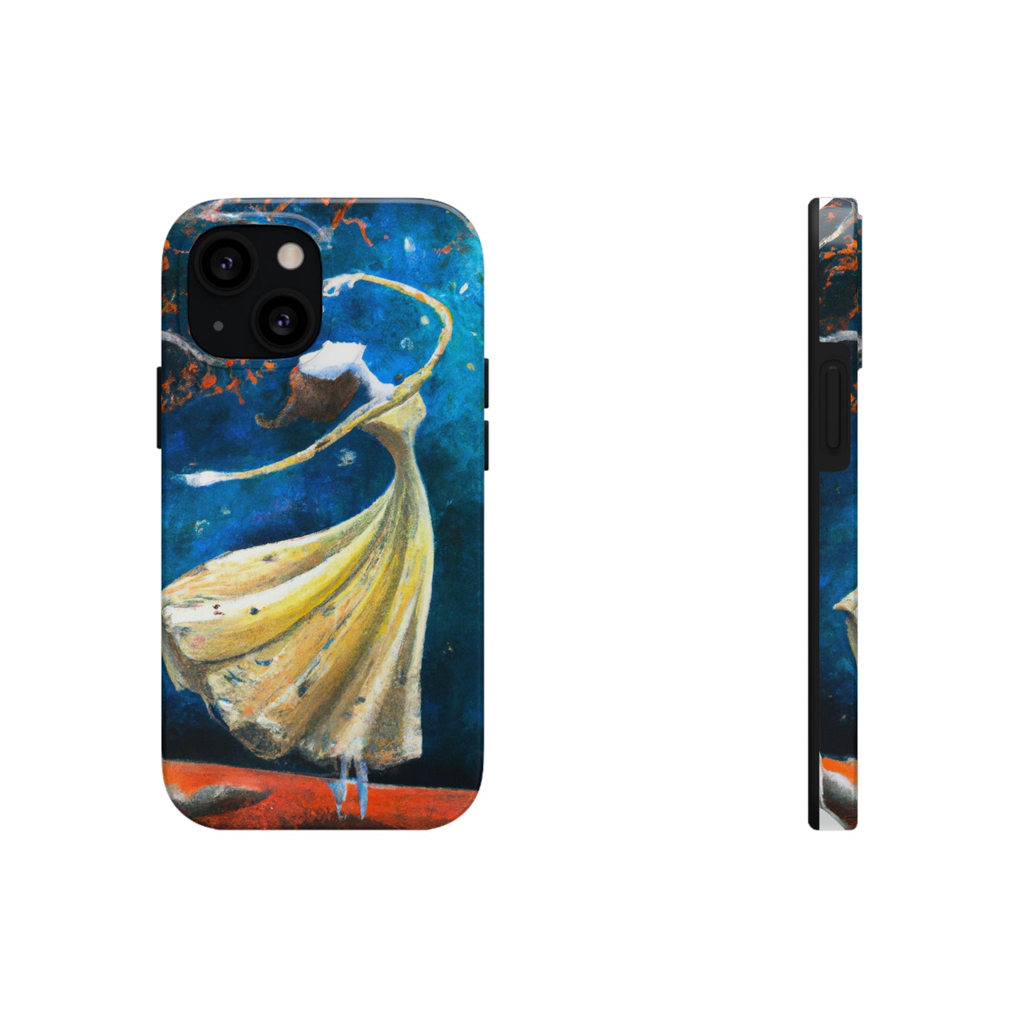 "A Starlight Ballerina" - Die Alien Tough Phone Cases