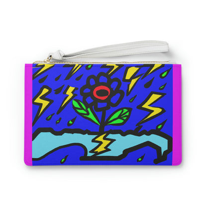 "A Bold Bloom Amidst the Storm" - The Alien Clutch Bag