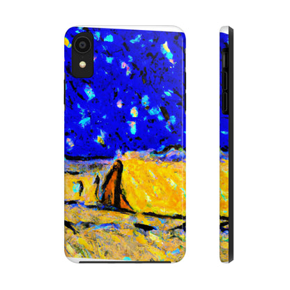 "Enchanted Sands of the Night Sky" - The Alien Tough Phone Cases