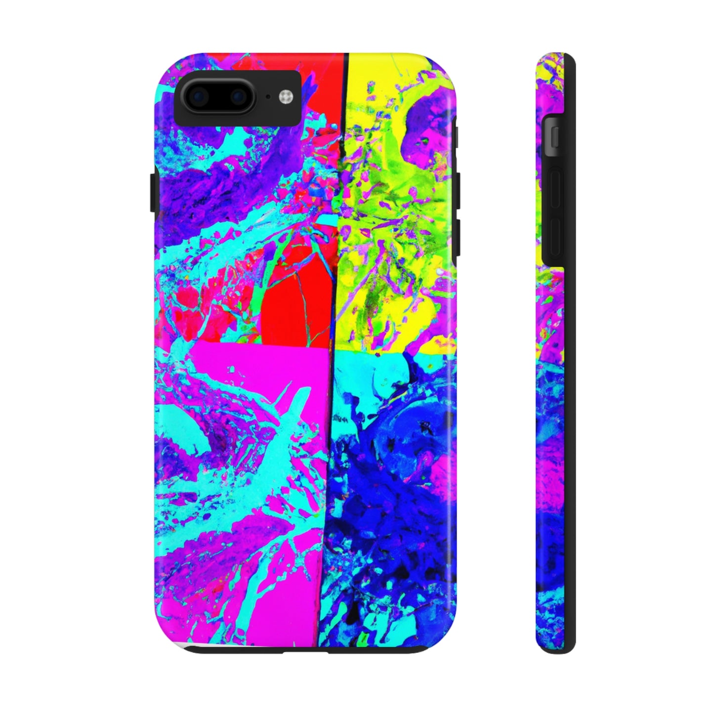 "Ein Regenbogen aus gefiederten Freunden" - Die Alien Tough Phone Cases