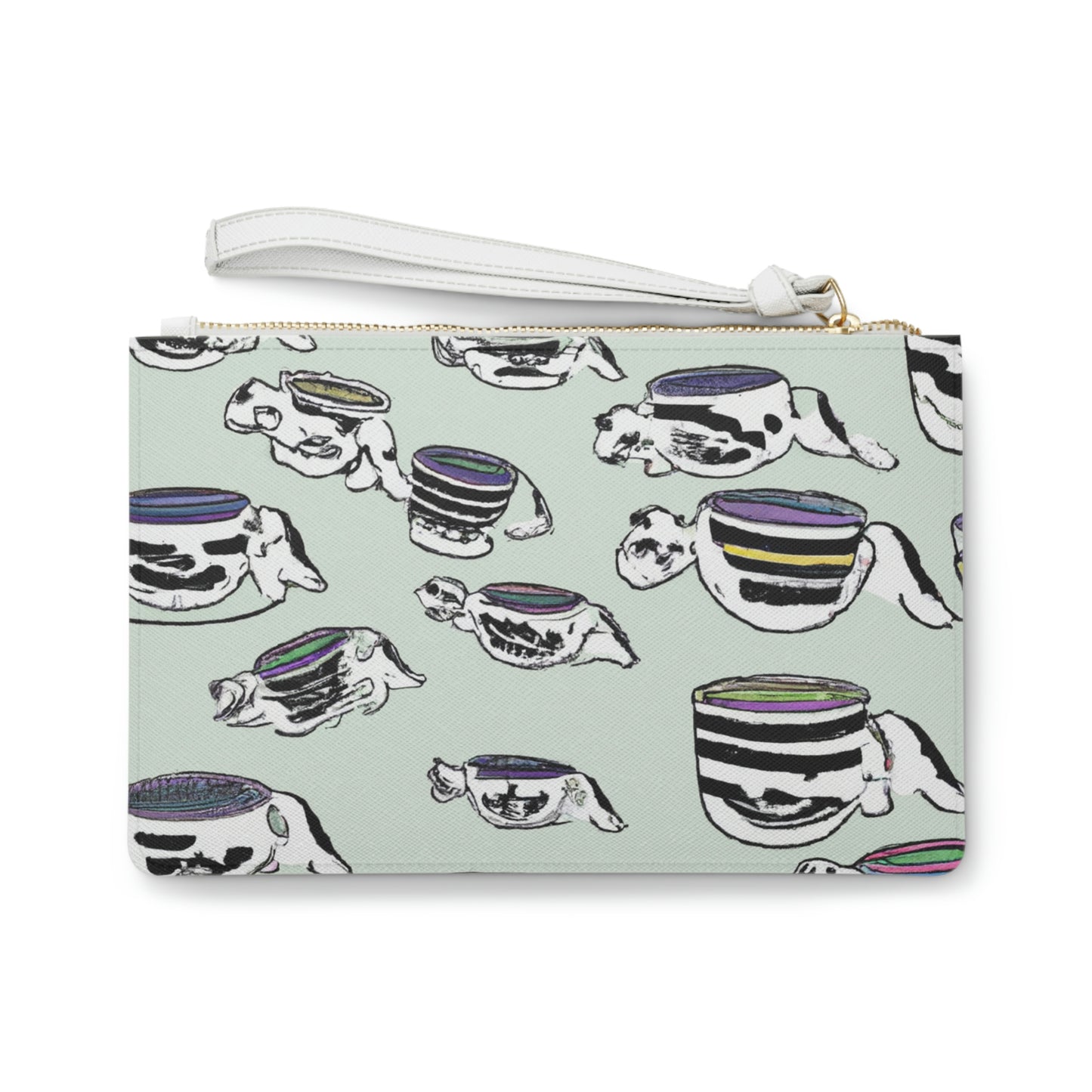 "A Purr-fectly Precious Tea Party Parade" - The Alien Clutch Bag