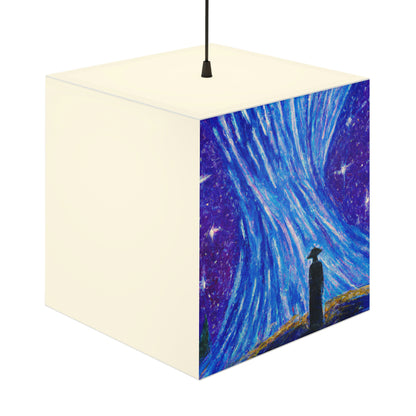 "A Starlit Solace" - The Alien Light Cube Lamp