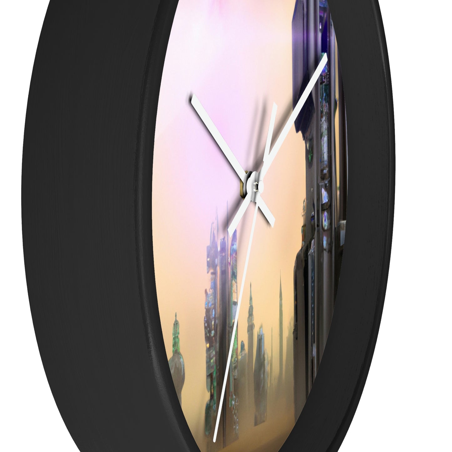 "Lost in the Cosmic Mist" - The Alien Wall Clock