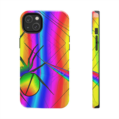 "A Spinnerette's Prismatic Web" - The Alien Tough Phone Cases