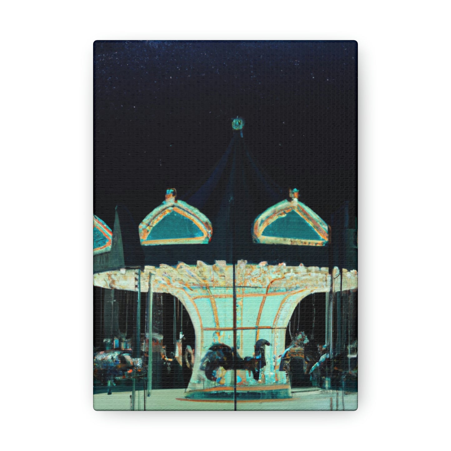 "A Lonesome Carousel Under Shining Stars" - The Alien Canva