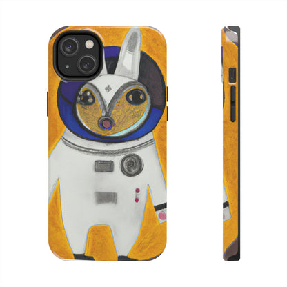 "Hopping to the Moon: Die weltraumgebundenen Abenteuer eines schelmischen Kaninchens". - Die Alien Tough Phone Cases