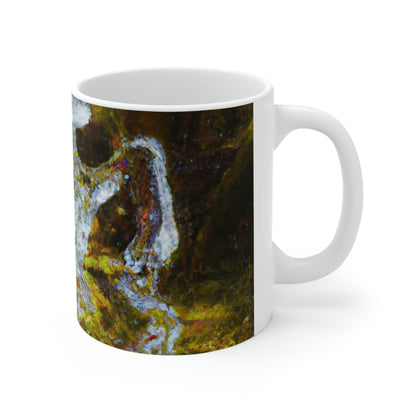 "Frozen Mystery in the Woods" - The Alien Ceramic Mug 11 oz