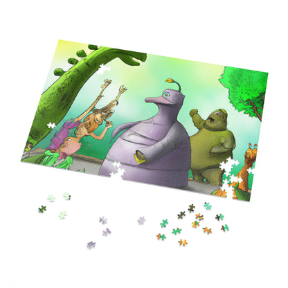 "Intergalactic Zoo Adventures" - The Alien Jigsaw Puzzle