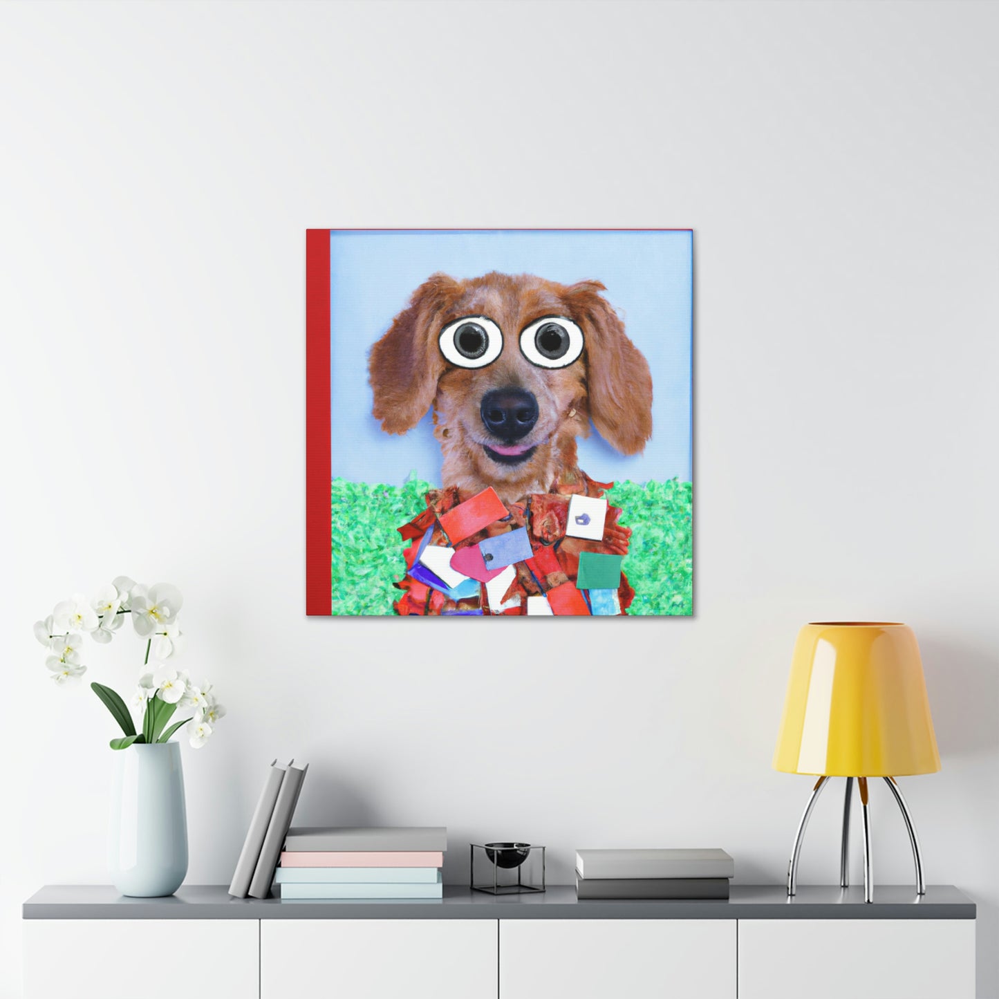 "ReCreative Pet Portraits" - Leinwand