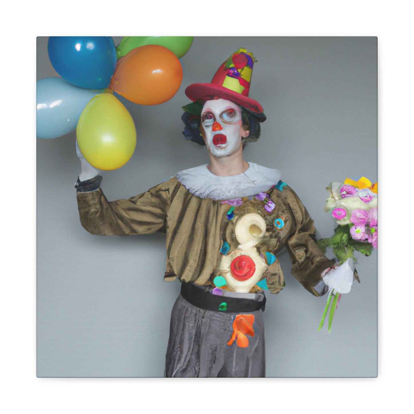 "Clowning Around with Balloons" - The Alien Canva