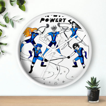 "Magical Throwdown: The Sports Team Challenge" - The Alien Wall Clock