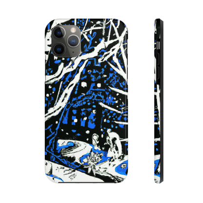 Snowy Forest Night: A Fairytale Odyssey - The Alien Tough Phone Cases