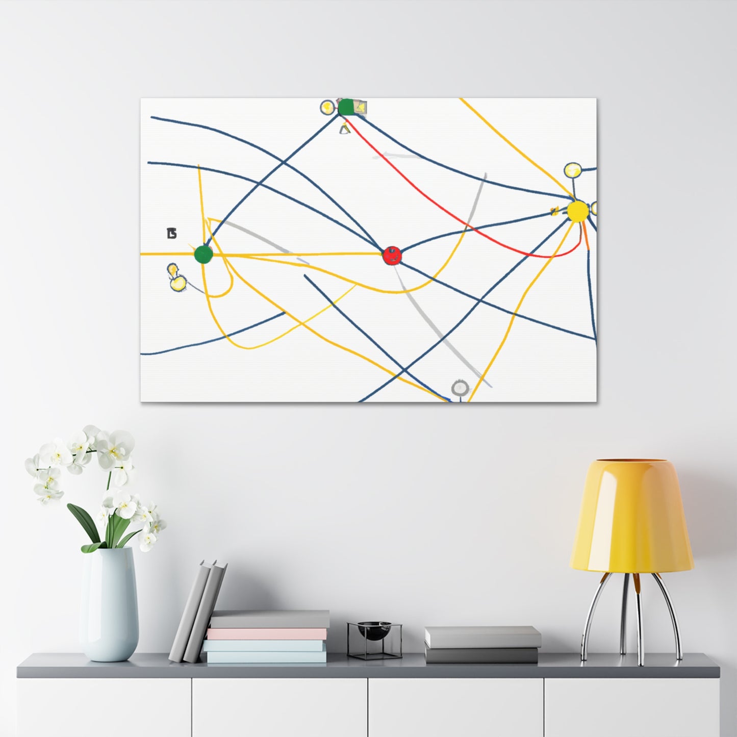 "Exploring the Dynamic Topology: Artful Visualization of a Network Structure." - The Alien Canva