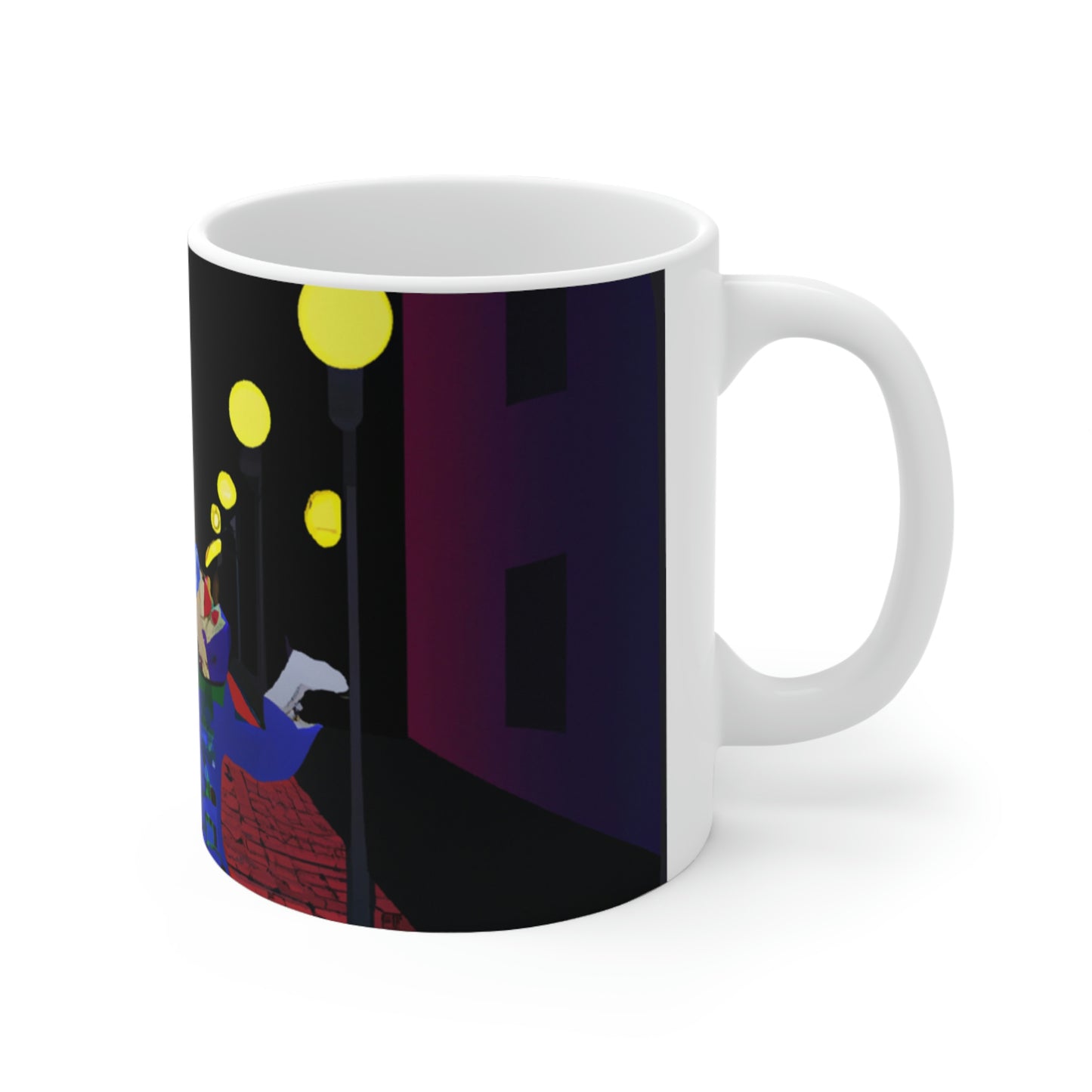 "Alley Star Juggler" - Taza de cerámica The Alien 11 oz