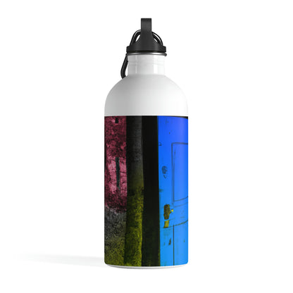 The Enigmatic Door of the Forest - The Alien Stainless Steel Water Bottle