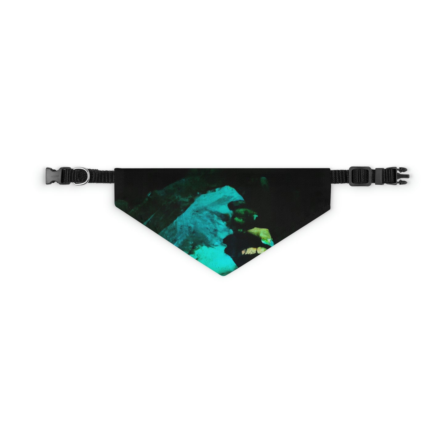 The Gleaming Relic of the Cave - The Alien Pet Bandana Collar