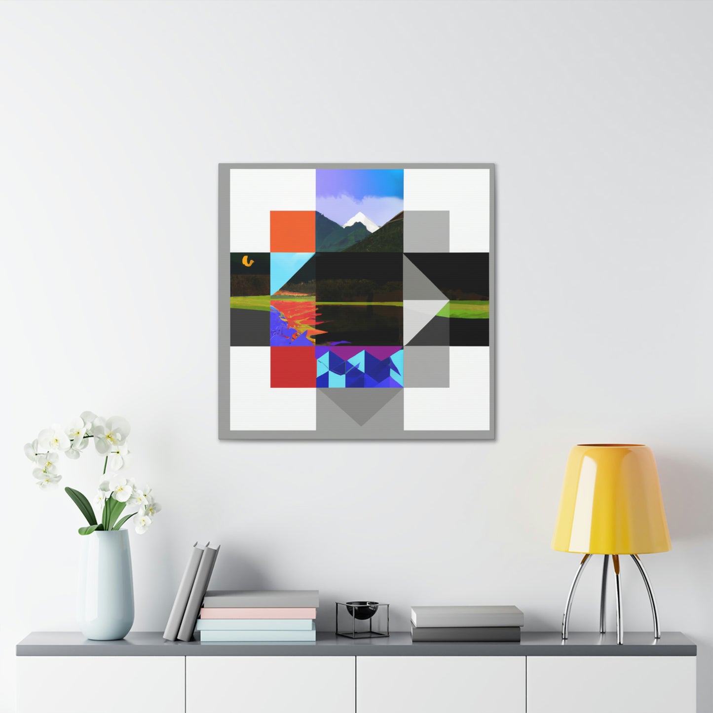 "Geometric Nature" - Canvas