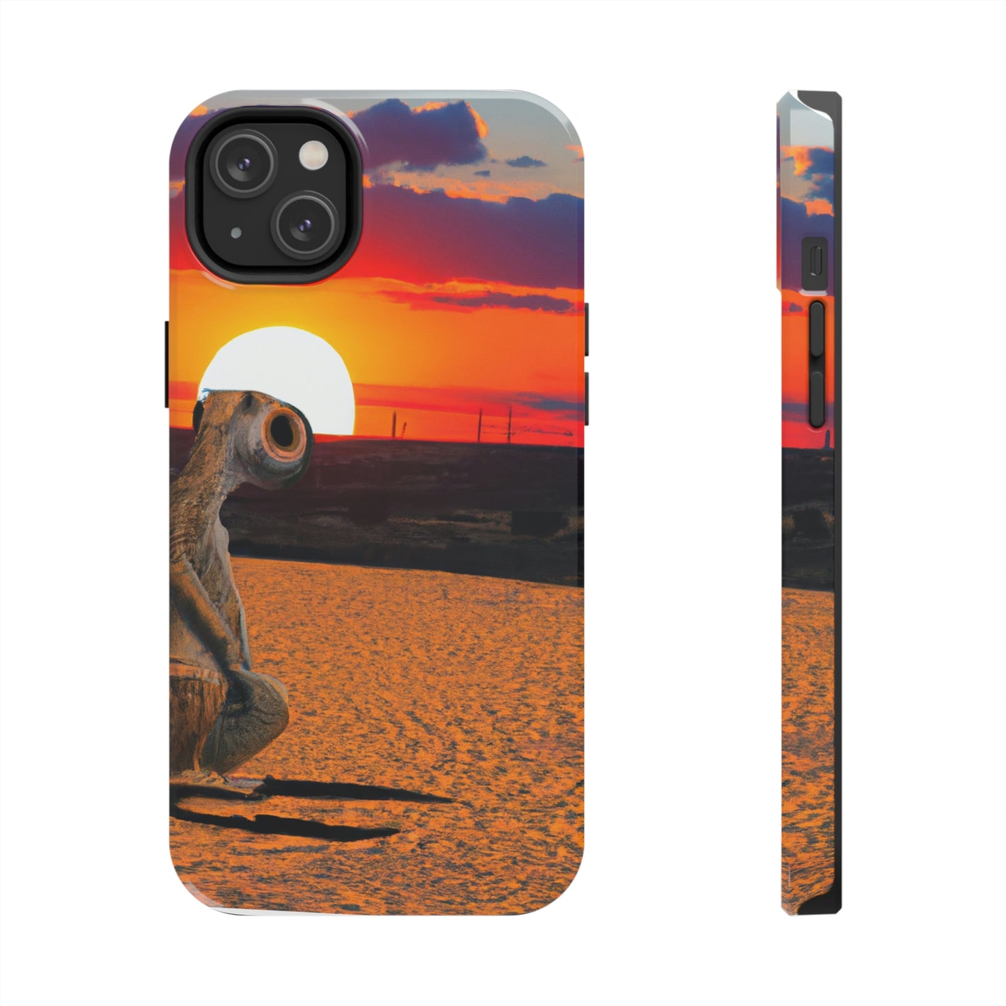 "Farewell to the Horizon" - Die Alien Tough Phone Cases