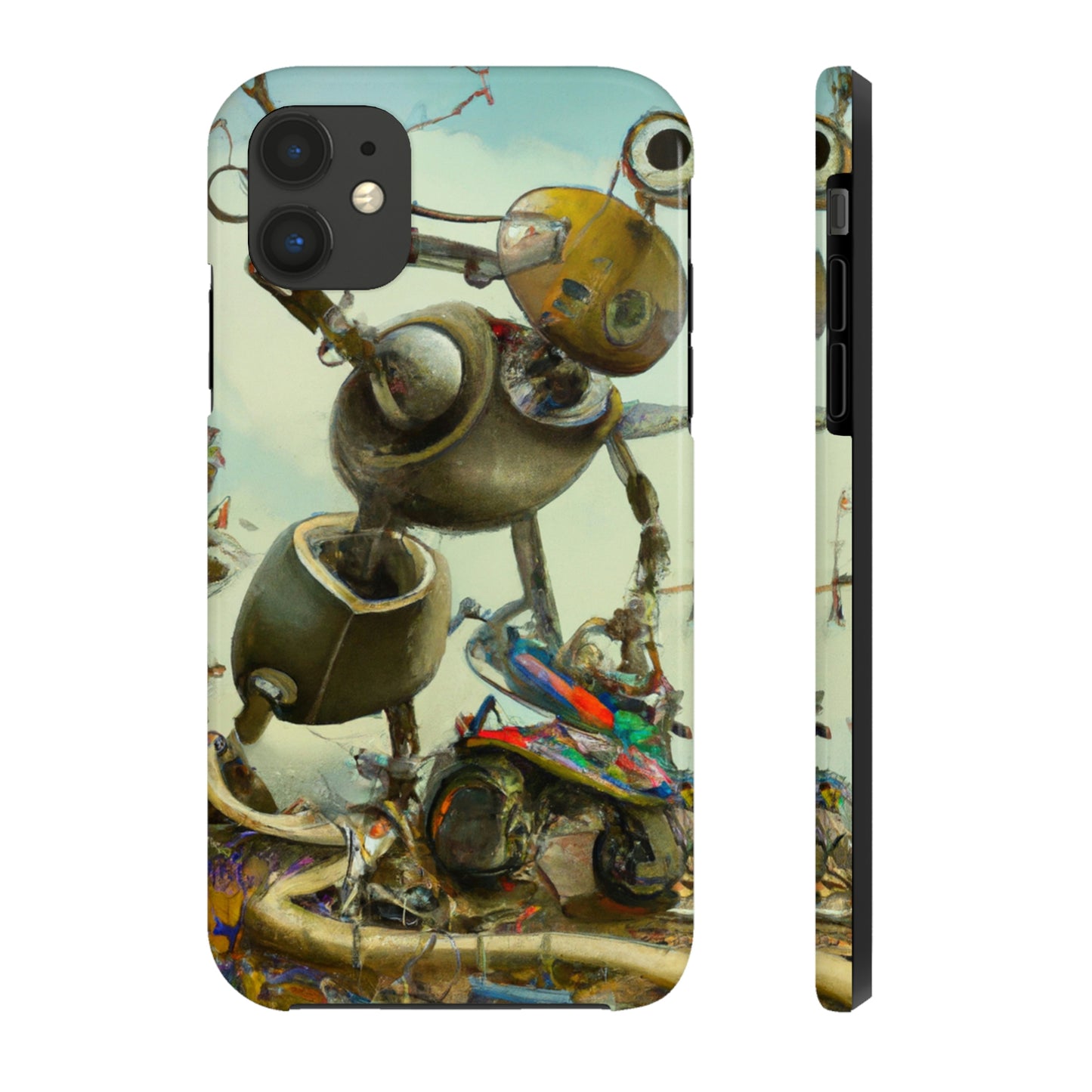 Roboter verjüngt die Wildnis - Die Alien Tough Phone Cases