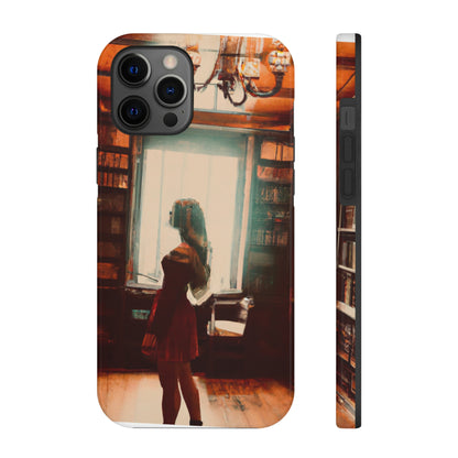 "The Enchanted Library Maze" - The Alien Tough Phone Cases