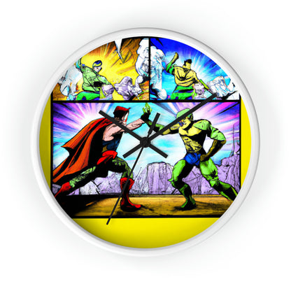 Superhero Showdown! - The Alien Wall Clock