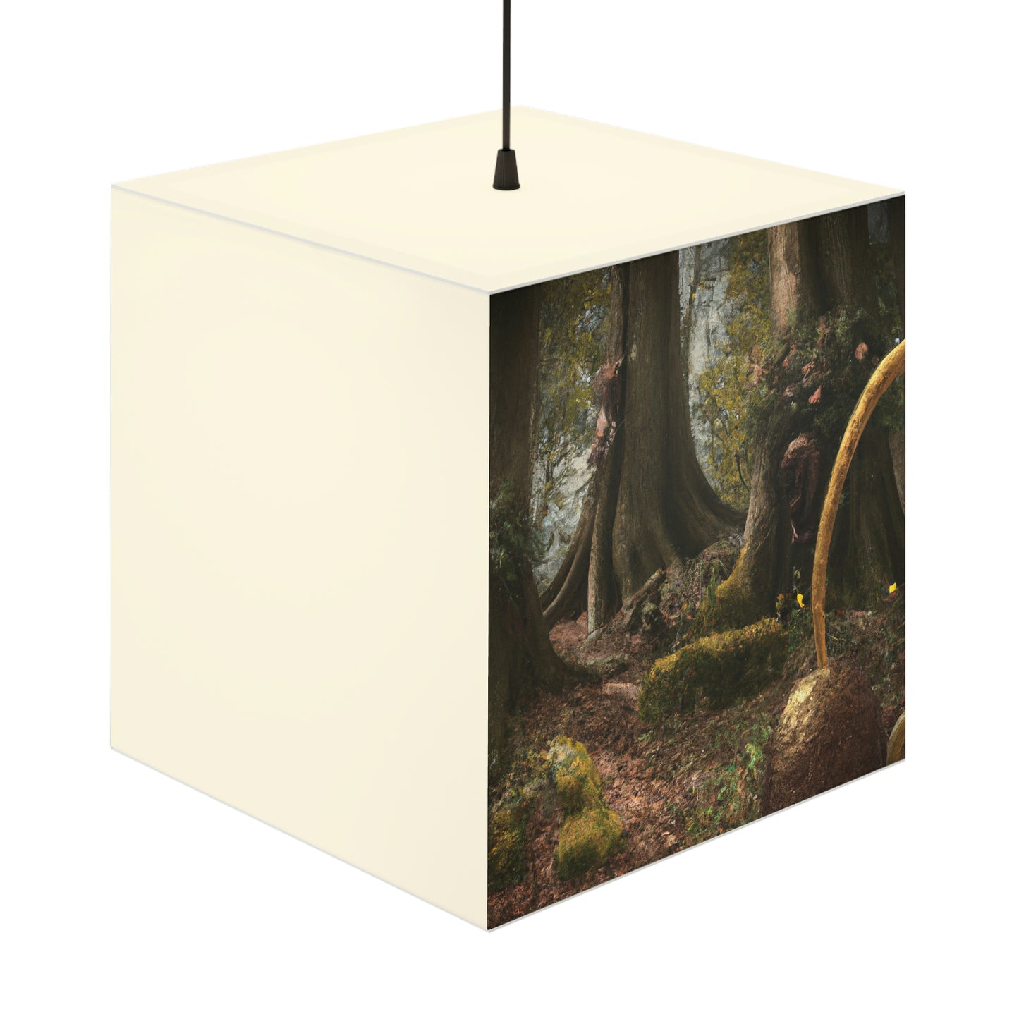 The Lost Secrets of the Forgotten Forest - The Alien Light Cube Lamp