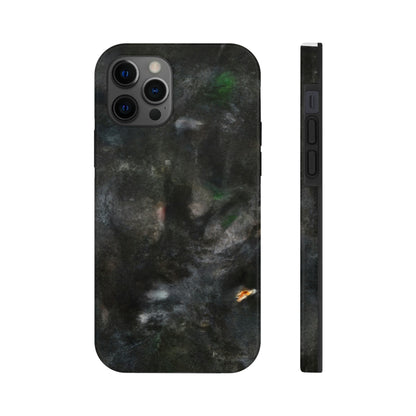 "A Lonely Flicker in the Darkness" - The Alien Tough Phone Cases