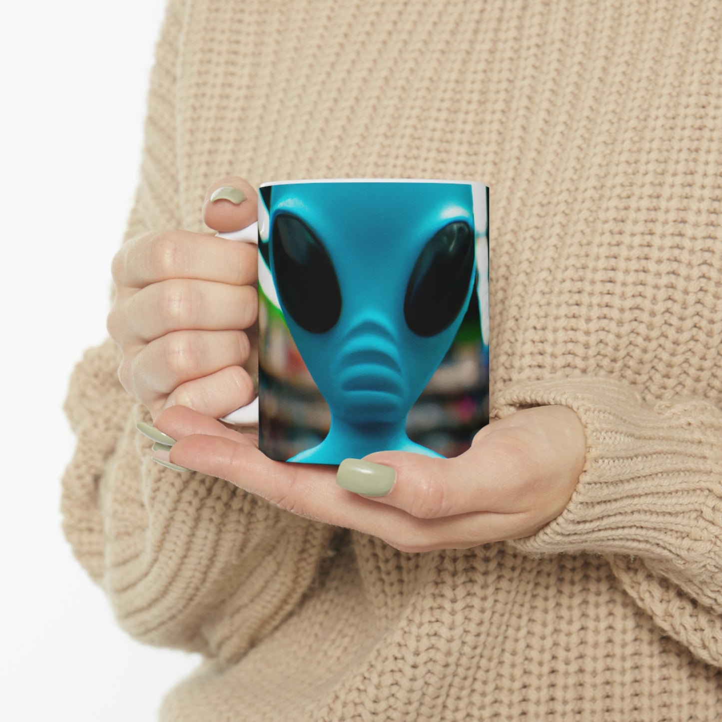 "Lost in Toyland" - The Alien Ceramic Mug 11 oz