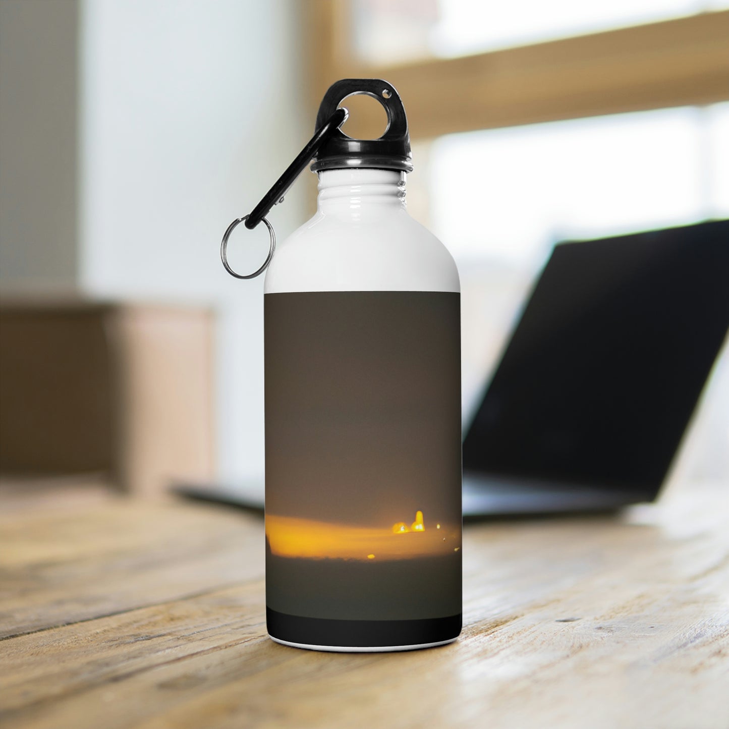 "Distant Illumination" - The Alien Stainless Steel Water Bottle