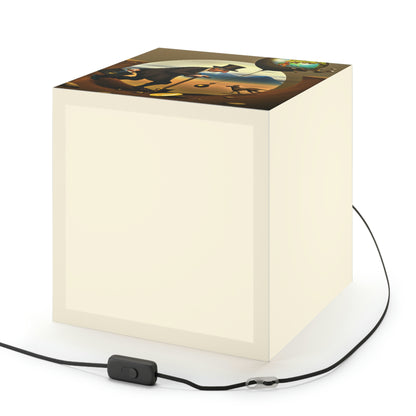 "A Race for Riches: The Challenge of a Lifetime for an Adventuring Elder" - The Alien Light Cube Lamp