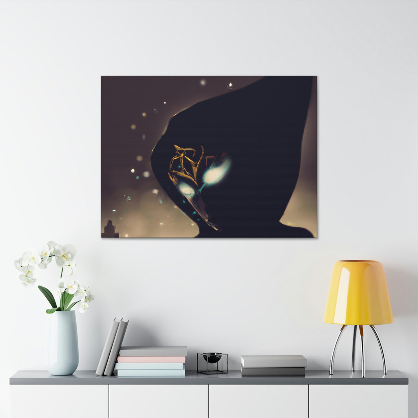 "Der Mystiker von Mystery City" - Die Alien-Canva